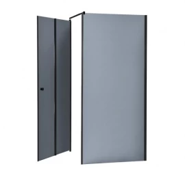 Dušo kabina RAVENA black DW 80x80