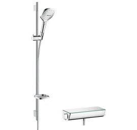 Dušo komplektas 3 Hansgrohe Ecostat Select Combi raindance Select E120 chromas 27039000 Dušo komplektas 3 Hansgrohe Ecostat Select Combi raindance Select E120 chromas 27039000