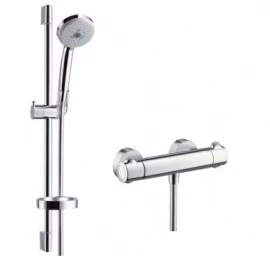 Dušo komplektas CROMA 100 Multi Combi su Ecostat 1001 SL 65 27086000