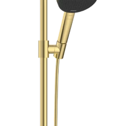 Dušo komplektas Hansgrohe Raindance Alive Select S 125 mm, 3 srovių, EcoSmart, su Unica S Puro 90 cm dušo stovu, 24603990
