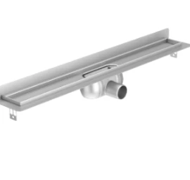 Dušo latakas ACO ShowerDrain C 785x65mm su nerūdij. plieno trapu, vertik. junge (flanšu) 90108830