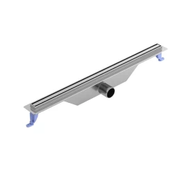 Dušo latakas su grotelėmis Cersanit SLIM TAKO 70 cm, šlifuoto plieno, S907-013