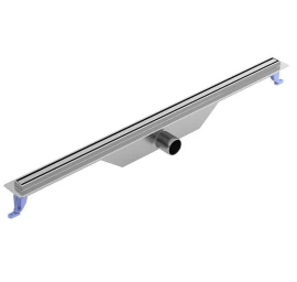 Dušo latakas su grotelėmis Cersanit SLIM TAKO 90 cm, šlifuoto plieno, S907-015
