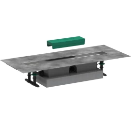 Dušo latakas su sifonu Hansgrohe uBox 60 cm, 56016180