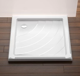 Dušo padėklas ANGELA 90x90 balta, A017701220