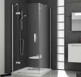 Dušo sienelė stacionari Ravak SmartLine SMPS-100 R, blizgus+skaidrus stiklas 9SPA0A00Z1
