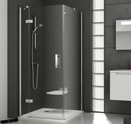 Dušo sienelė stacionari Ravak SmartLine SMPS-80 L, skaidrus stiklas 9SL40A00Z1