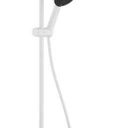 Dušo sistema HANSGROHE Pulsify S 260 1jet su ShowerTablet Select 400 termostatu, matinė balta, 24220700