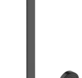 Dušo sistema HANSGROHE Pulsify S 260 2jet su ShowerTablet Select 400 termostatu, matinė juoda, 24240670