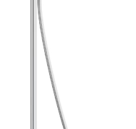 Dušo sistema HANSGROHE Pulsify S Puro 260 1jet su Ecostat Fine termostatu ir rankiniu dušeliu 3jet, chromas, 24236000
