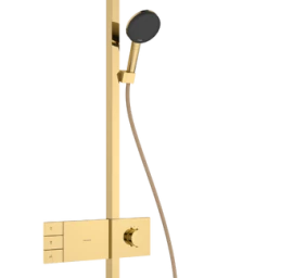 Dušo sistema HANSGROHE Raindance Alive Q su termostatu, poliruoto aukso, 24591990