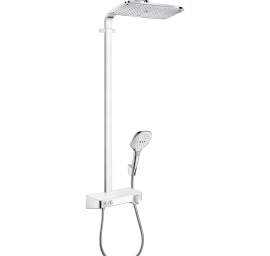 Dušo sistema Hansgrohe Raindance Select360 Showerpipe, balta, 27288000