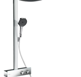 Dušo sistema Hansgrohe Rainfinity 360 1 jet su dušo lentynėle, chromas 26853000