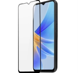 Dux Ducis 9d Grūdintas Stiklas Oppo A17 9h Grūdintas Stiklas Su Juodu Rėmeliu