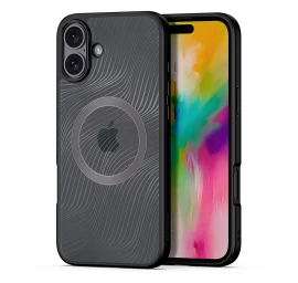 Dux Ducis Aimo Mag Dėklas Su Magsafe Iphone 16 - Juodas