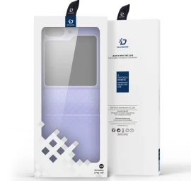 Dux Ducis Bril Odinis Dėklas Samsung Galaxy Z Flip 5 5g - Violetinis