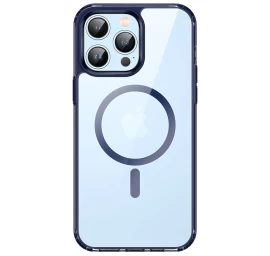 Dux Ducis Clin2 Dėklas Iphone 14 Pro Su Magnetiniu Magsafe Dangteliu, Mėlynos Spalvos
