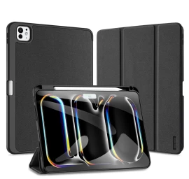 Dux Ducis Domo Dėklas Su Atvartu Ir Išmaniuoju Miego Režimu, Skirtas Ipad Pro 11 2024 - Juodas Dux Ducis Domo Dėklas Su Atvartu Ir Išmaniuoju Miego Režimu, Skirtas Ipad Pro 11 2024 - Juodas