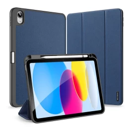 Dux Ducis Domo Ipad 10,9&#039;&#039; 2022 (10. Gen.) Dėklas Su Išmaniuoju Dangteliu, Mėlynas
