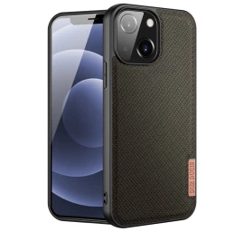 Dux Ducis Fino Dėklas Su Nailono Danga Iphone 13 Mini, žalias