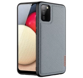 Dux Ducis Fino Dėklas Su Nailono Danga Samsung Galaxy A02s Eu Pilkas