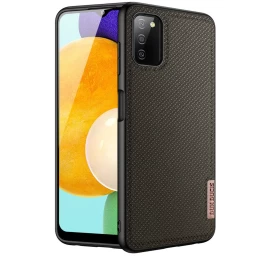 Dux Ducis Fino Dėklas Su Nailono Danga Samsung Galaxy A03s, žalias