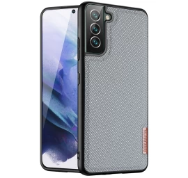 Dux Ducis Fino Dėklas Su Nailono Danga, Skirtas Samsung Galaxy S22+ (s22 Plus), Mėlynas