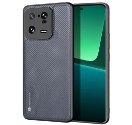 Dux Ducis Fino Dėklas Xiaomi 13 Pro Dėklas Su Silikoniniu Rėmeliu Pilkas