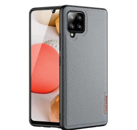 Dux Ducis Fino Dėklo Dangtelis, Padengtas Nailono Medžiaga, Skirtas Samsung Galaxy A42 5g Pilkas Dux Ducis Fino Dėklo Dangtelis, Padengtas Nailono Medžiaga, Skirtas Samsung Galaxy A42 5g Pilkas