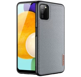 Dux Ducis Fino Nailonu Dengtas Dėklas Samsung Galaxy A03s Pilkas
