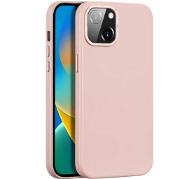 Dux Ducis Grit Odinis Dėklas Iphone 14 Plus Elegantiškas Dirbtinės Odos Dangtelis (suderinamas Su Magsafe) Rožinis Dux Ducis Grit Odinis Dėklas Iphone 14 Plus Elegantiškas Dirbtinės Odos Dangtelis (suderinamas Su Magsafe) Rožinis