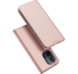 Dux Ducis Skin Pro Dėklas Xiaomi Redmi 11a / Poco C55 / Redmi 12c, Apverčiamasis Dangtelis, Piniginė, Kortelės Lizdas, Stovas, Rožinis Dux Ducis Skin Pro Dėklas Xiaomi Redmi 11a / Poco C55 / Redmi 12c, Apverčiamasis Dangtelis, Piniginė, Kortelės Lizdas, Stovas, Rožinis