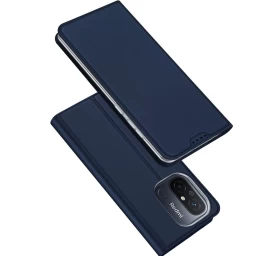 Dux Ducis Skin Pro Dėklas Xiaomi Redmi 11a / Poco C55 / Redmi 12c Su Apverčiamuoju Dangteliu, Kortele, Pinigine, Mėlynos Spalvos Stovu Dux Ducis Skin Pro Dėklas Xiaomi Redmi 11a / Poco C55 / Redmi 12c Su Apverčiamuoju Dangteliu, Kortele, Pinigine, Mėlynos Spalvos Stovu