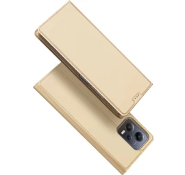 Dux Ducis Skin Pro Dėklas Xiaomi Redmi Note 12 5g / Poco X5 5g Apverčiamam Piniginės Kortelės Laikikliui, Stovo Dangteliui, Auksinis Dux Ducis Skin Pro Dėklas Xiaomi Redmi Note 12 5g / Poco X5 5g Apverčiamam Piniginės Kortelės Laikikliui, Stovo Dangteliui, Auksinis