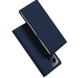 Dux Ducis Skin Pro Dėklas Xiaomi Redmi Note 12 Flip Cover Card Wallet Stand Blue