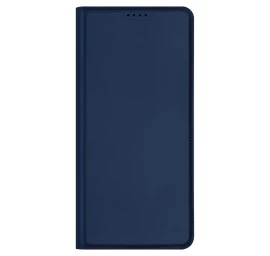 Dux Ducis Skin Pro Oppo Reno 8 Pro Dėklas Su Atvartu Ir Kortelių Dėklu, Mėlynos Spalvos