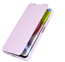 Dux Ducis Skin X Bibliothèque Tipo Dėklas Samsung Galaxy A03s - Rožinis