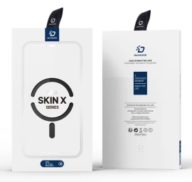 Dux Ducis Skin X Pro Dėklas Iphone 15 Pro Max Su Magsafe Ir Atlenkiamu Dangteliu - Juodas