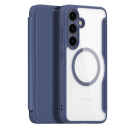 Dux Ducis Skin X Pro Dėklas samsung Galaxy S24+ Su Magsafe Ir Atlenkiamuoju Dangteliu - Mėlynas Dux Ducis Skin X Pro Dėklas samsung Galaxy S24+ Su Magsafe Ir Atlenkiamuoju Dangteliu - Mėlynas