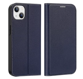 Dux Ducis Skin X2 Dėklas Iphone 14 Plus Su Magnetiniu Atvartu, Mėlynos Spalvos