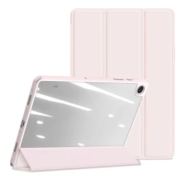 Dux Ducis Toby Apverčiamas Dėklas Su Stovu, Skirtas samsung Galaxy Tab A9+ - Rožinis