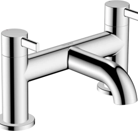 Dviejų angų vonios maišytuvas HANSGROHE Zesis S, montuojamas ant vonios krašto, chromuotas, 74423000