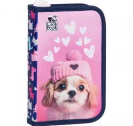 Dviejų Atvartų Pieštukinė Su Priedais Cleo And Frank The Dog