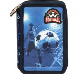 Dviejų Pakopų Pieštukinė Su Priedais Futbolo