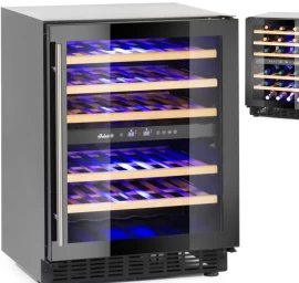 Dviejų Zonų Vyno Aušintuvas 46 Buteliams 133 L 90 W