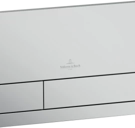 Dvigubas klavišas Villeroy&amp;Boch ViConnect E200, matinis chromas, 92249069