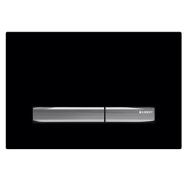 Dvigubas nuleidimo mygtukas Geberit Sigma 50, juodas 115788DW2