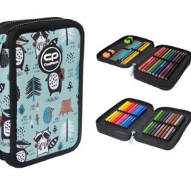 Dvigubas Penalas Su Priedais Raccoon Jumper 2 Coolpack