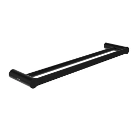 Dvigubas rankšluosčių laikiklis 45 cm Ravak FD 320.20BLM, matinės juodos spalvos, X07P1350