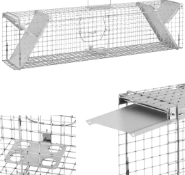 Dvipusė žiurkių Gaudyklė 1020x200x270 Mm Kit
